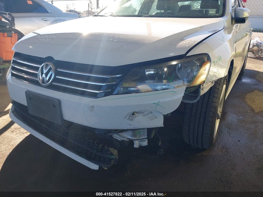 2015 VOLKSWAGEN PASSAT VIN: 1VWAT7A3XFC109969