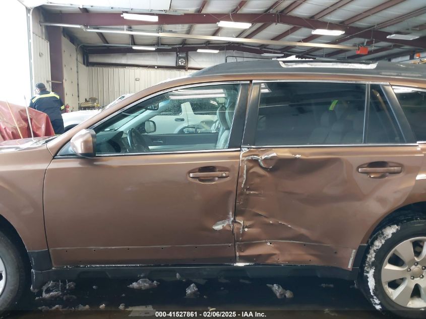 2011 Subaru Outback VIN: 4F4BRBGC3B3395749 Lot: 41527861