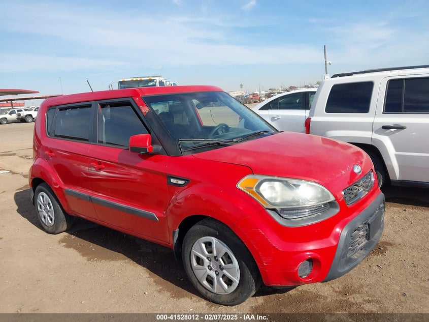 2013 KIA SOUL VIN: KNDJT2A56D7492998