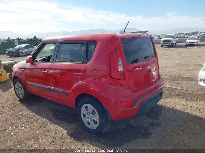 2013 KIA SOUL VIN: KNDJT2A56D7492998