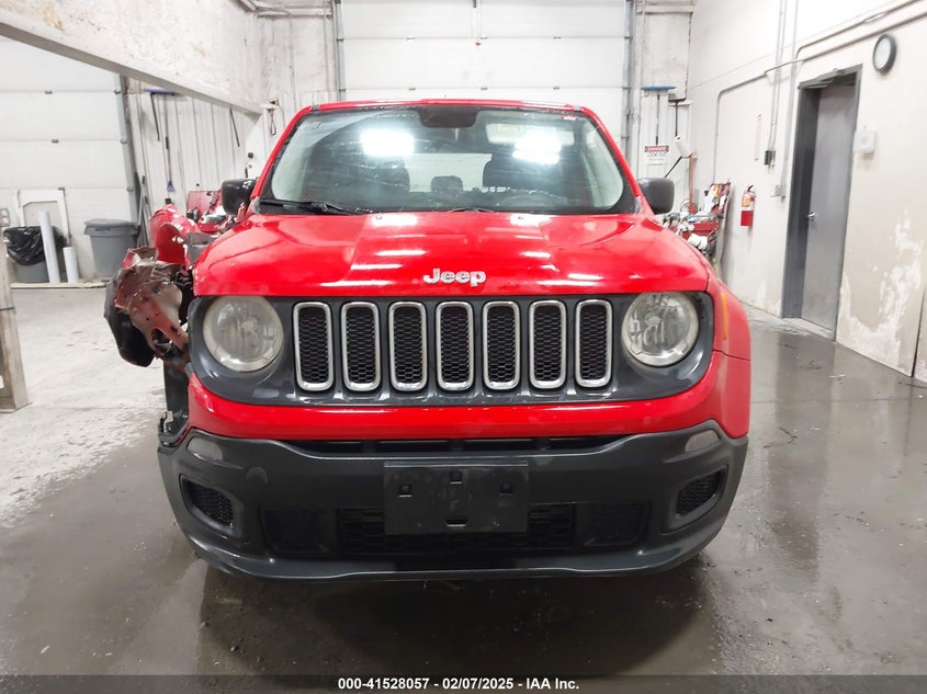 2017 JEEP RENEGADE SPORT 4X4 - ZACCJBAB0HPF93886