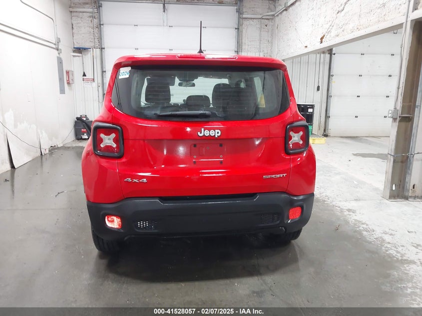 2017 JEEP RENEGADE SPORT 4X4 - ZACCJBAB0HPF93886