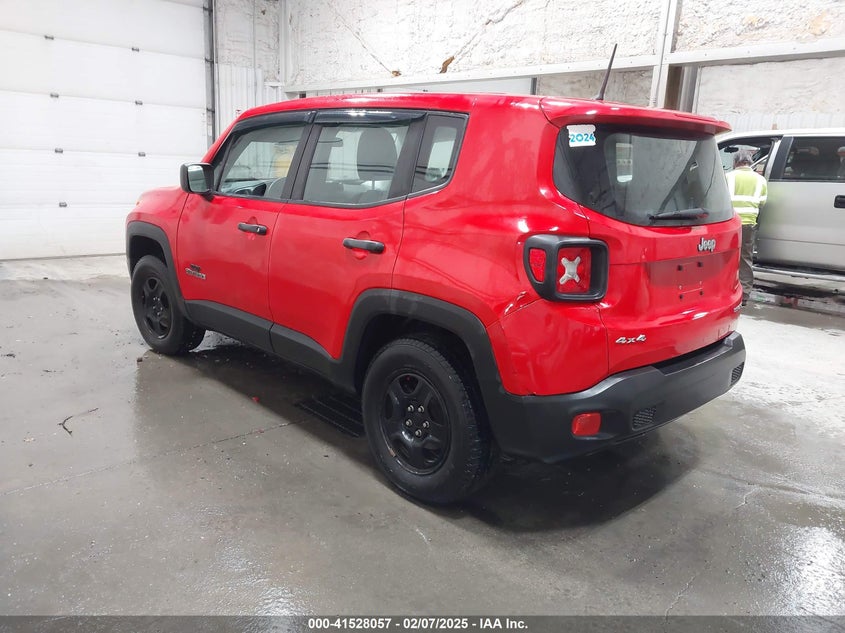 2017 JEEP RENEGADE SPORT 4X4 - ZACCJBAB0HPF93886