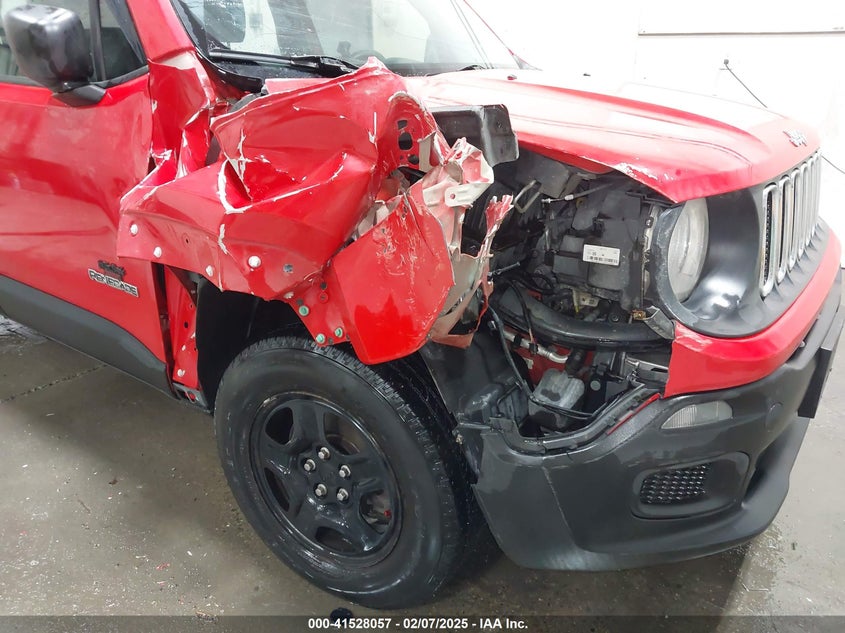 2017 JEEP RENEGADE SPORT 4X4 - ZACCJBAB0HPF93886