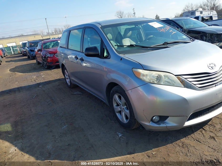 2011 TOYOTA SIENNA VIN: 5TDZK3DC4BS022350