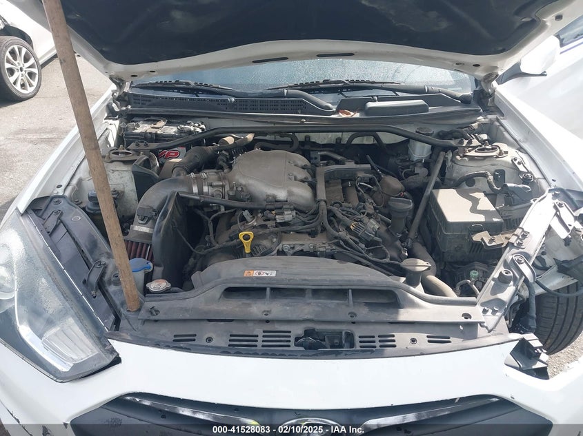 2013 HYUNDAI GENESIS COUPE VIN: KMHHU6KJ6DU081340