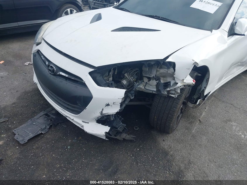 2013 HYUNDAI GENESIS COUPE VIN: KMHHU6KJ6DU081340