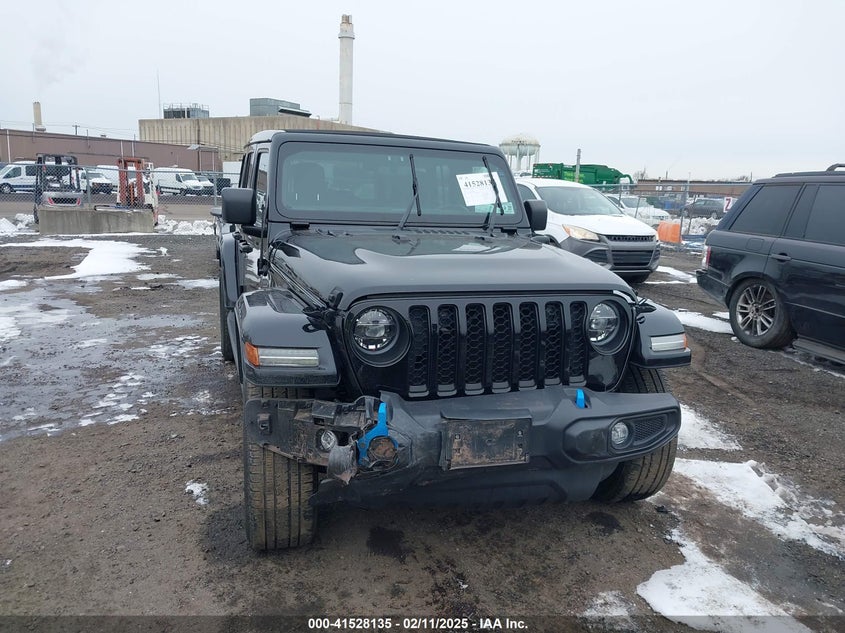 2022 JEEP WRANGLER 4XE UNLIMITED SAHARA 4X4 1C4JJXP66NW101035