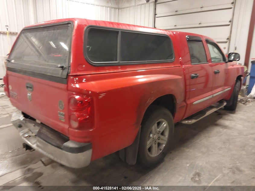 2008 DODGE DAKOTA VIN: 1D7HW58N58S534499