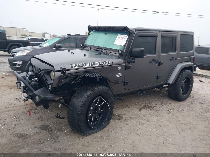2014 JEEP WRANGLER UNLIMITED RUBICON - 1C4HJWFG7EL126885