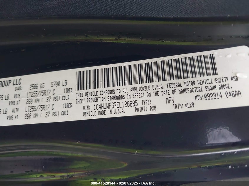 2014 JEEP WRANGLER UNLIMITED RUBICON - 1C4HJWFG7EL126885