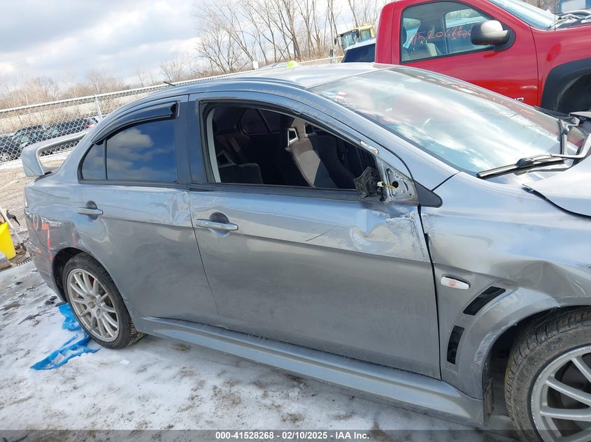2012 Mitsubishi Lancer Evolution Gsr VIN: JA32W8FV4CU008834 Lot: 41528268