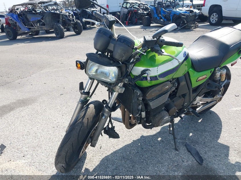 2005 Kawasaki Zr1200 A green null null JKAZR9A125A039340 photo #3