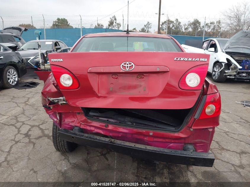 2007 Toyota Corolla Ce VIN: JTDBR32E670123496 Lot: 41528747