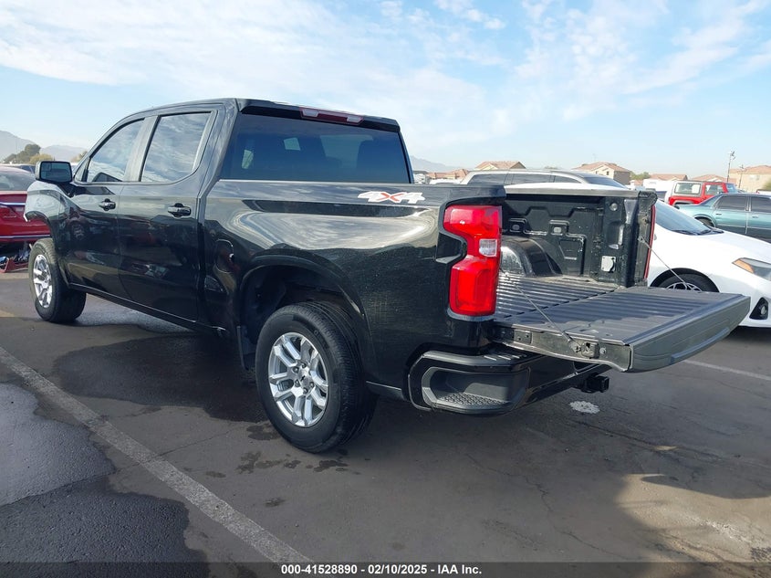 2022 CHEVROLET SILVERADO 1500 5.3L V-8 DI, VVT, 35(VIN: 2GCUDEED8N1519663