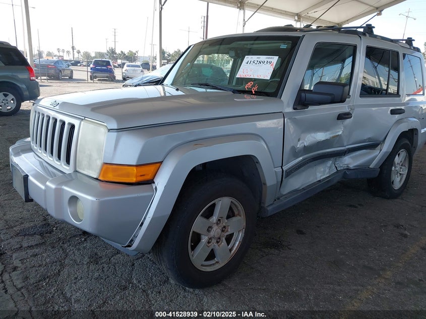 2006 JEEP COMMANDER VIN: 1J8HH48K76C329934