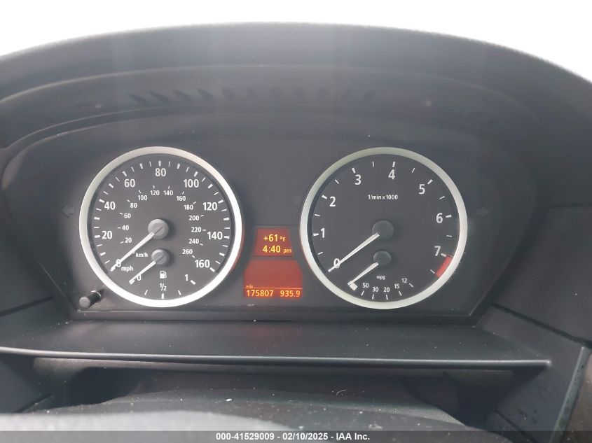 2007 BMW 530I VIN: WBANE73517CM58028 Lot: 41529009