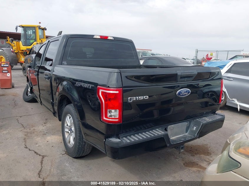 2017 FORD F-150 VIN: 1FTEW1CP0HKD32958