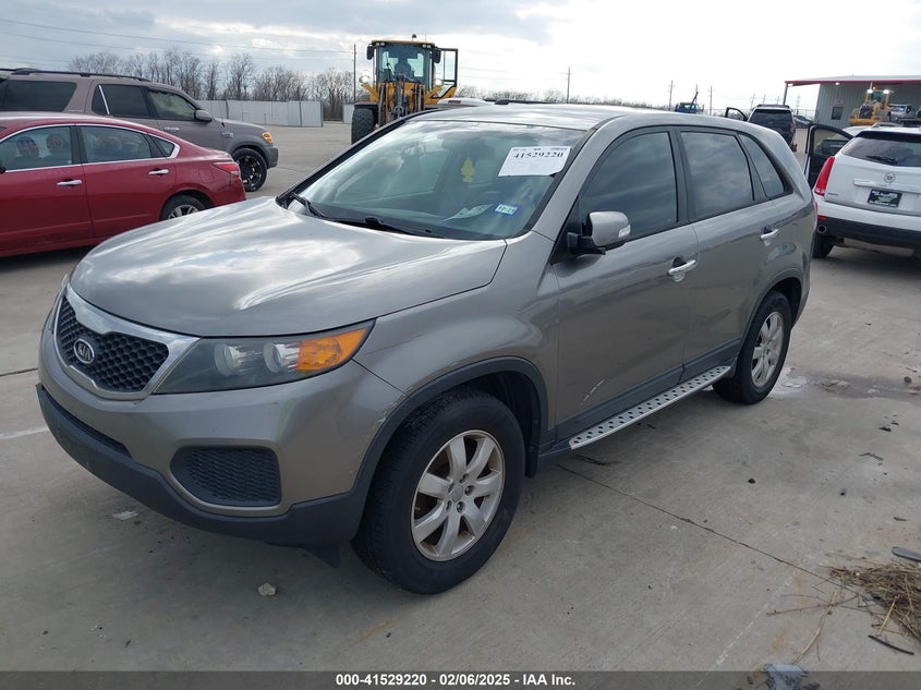 Vin: 5xykt3a15cg303301, lot: 42019912, kia sorento lx 20122