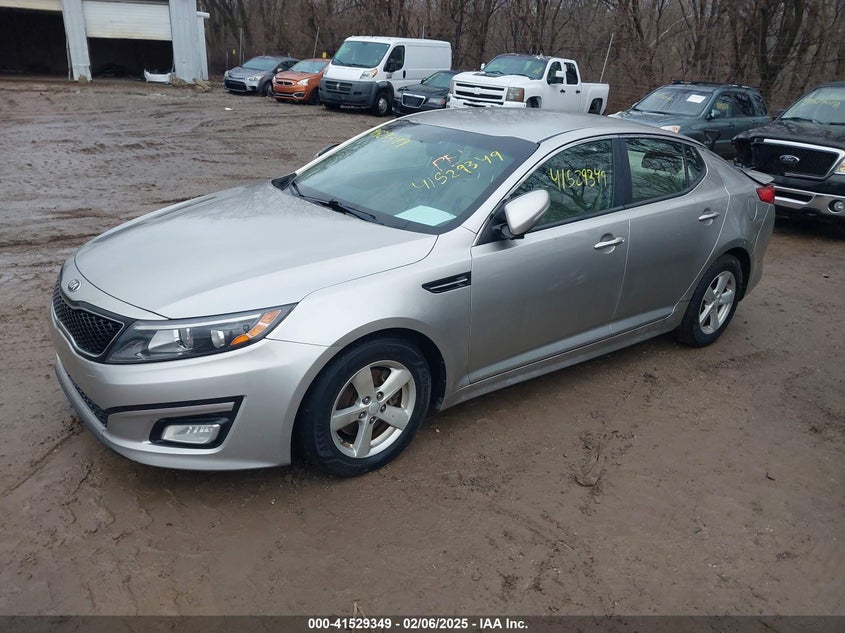 2015 KIA OPTIMA VIN: KNAGM4A77F5586629