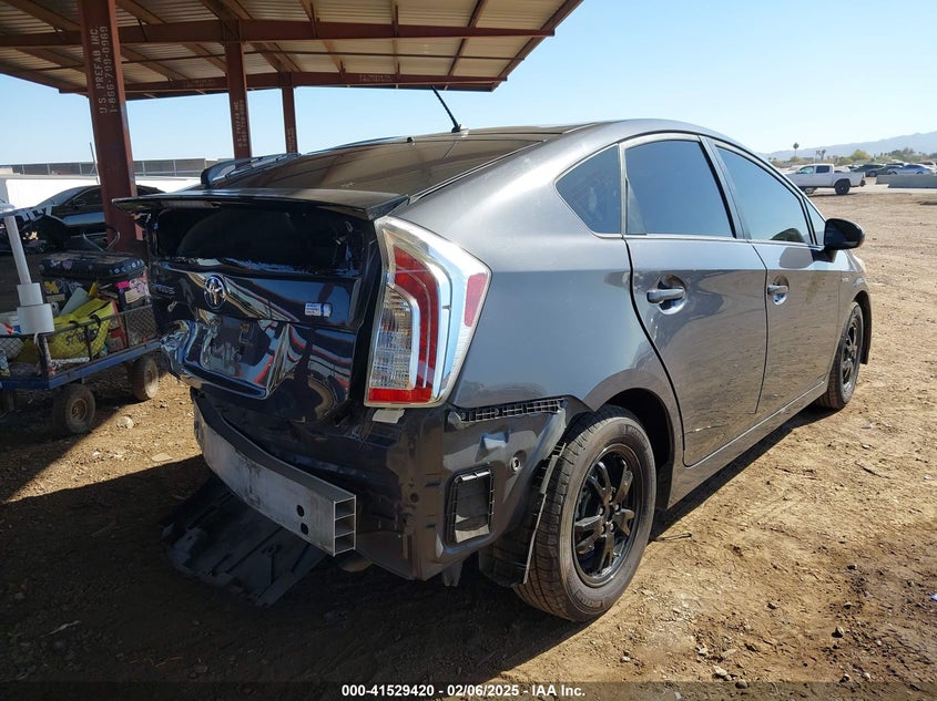 2014 TOYOTA PRIUS VIN: JTDKN3DU6E1757897