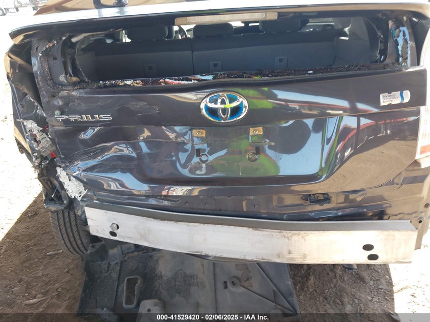 2014 TOYOTA PRIUS VIN: JTDKN3DU6E1757897