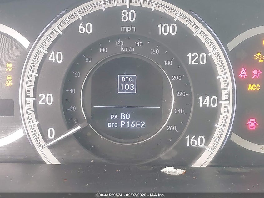 2016 HONDA ACCORD VIN: 1HGCR3F08GA034978