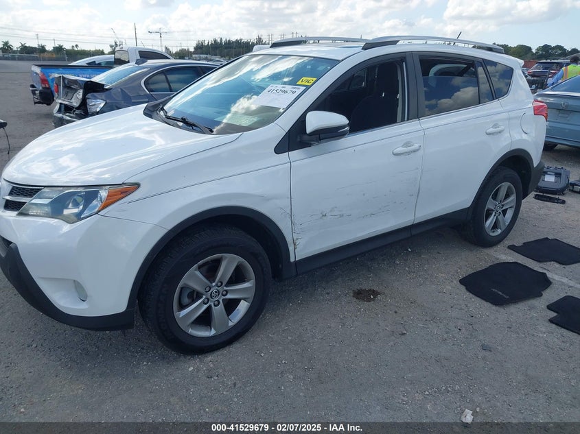 2015 TOYOTA RAV4 XLE - 2T3WFREV8FW159015