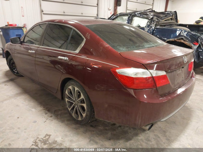 2014 HONDA ACCORD VIN: 1HGCR2F55EA124706