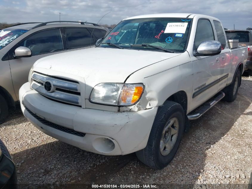 2004 Toyota Tundra Sr5 VIN: 5TBRN34114S440642 Lot: 41530184