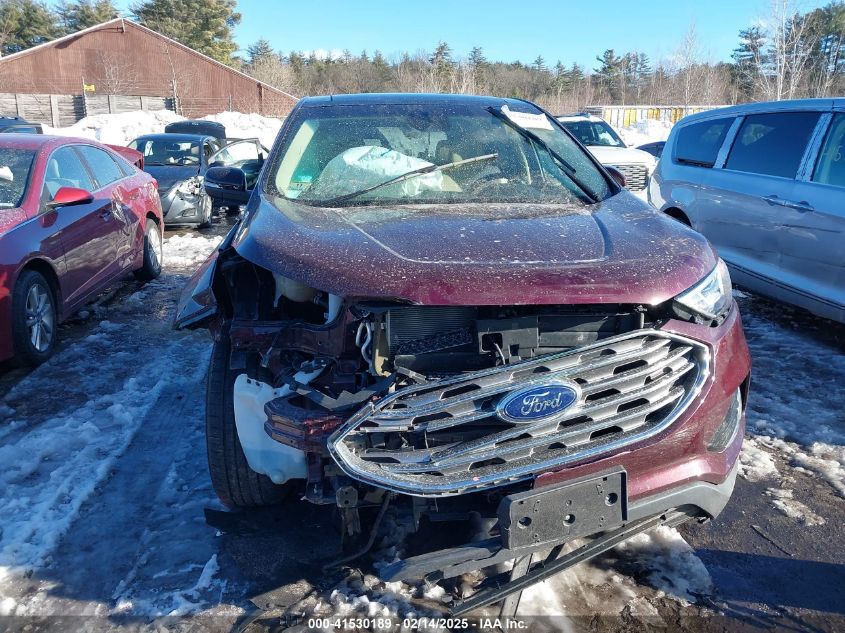 2019 Ford Edge Sel VIN: 2FMPK4J96KBC13481 Lot: 41530189