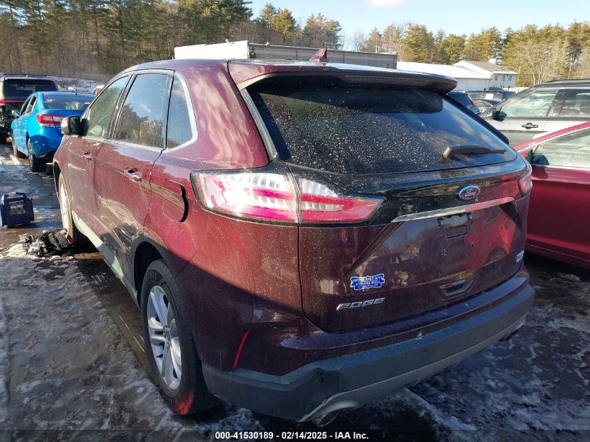 2019 Ford Edge Sel VIN: 2FMPK4J96KBC13481 Lot: 41530189