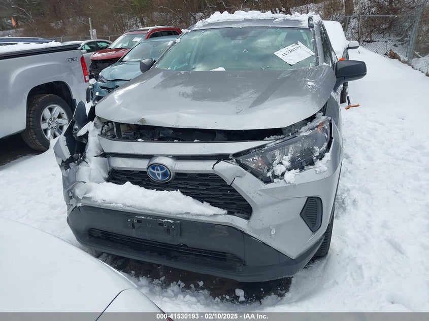 2019 TOYOTA RAV4 HYBRID LE - 2T3LWRFV7KW017573