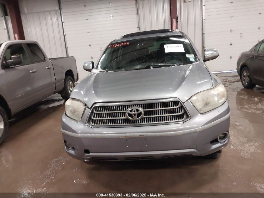 2009 Toyota Highlander Hybrid Limited VIN: JTEEW44A892026437 Lot: 41530393