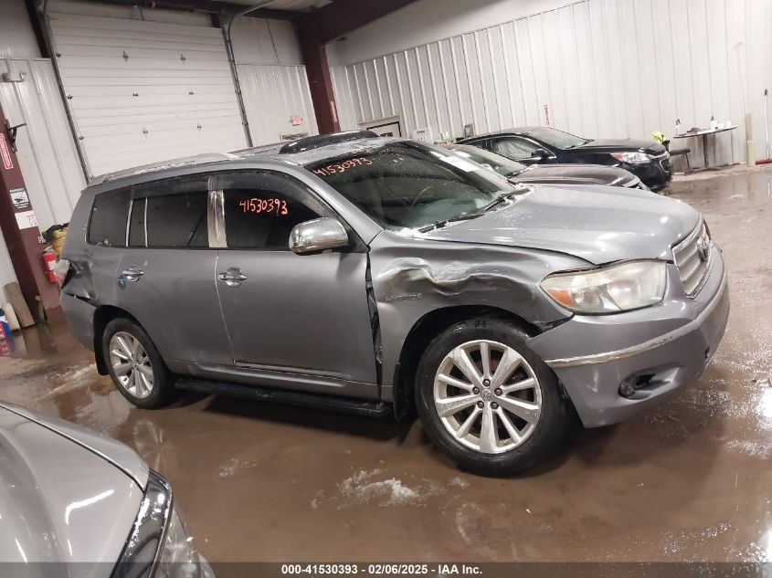 2009 Toyota Highlander Hybrid Limited VIN: JTEEW44A892026437 Lot: 41530393