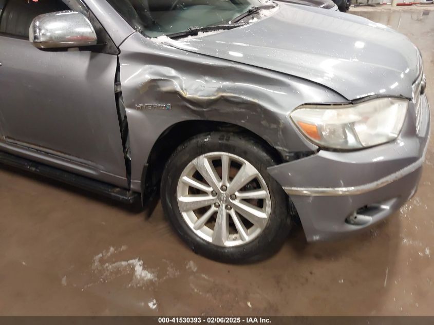 2009 Toyota Highlander Hybrid Limited VIN: JTEEW44A892026437 Lot: 41530393