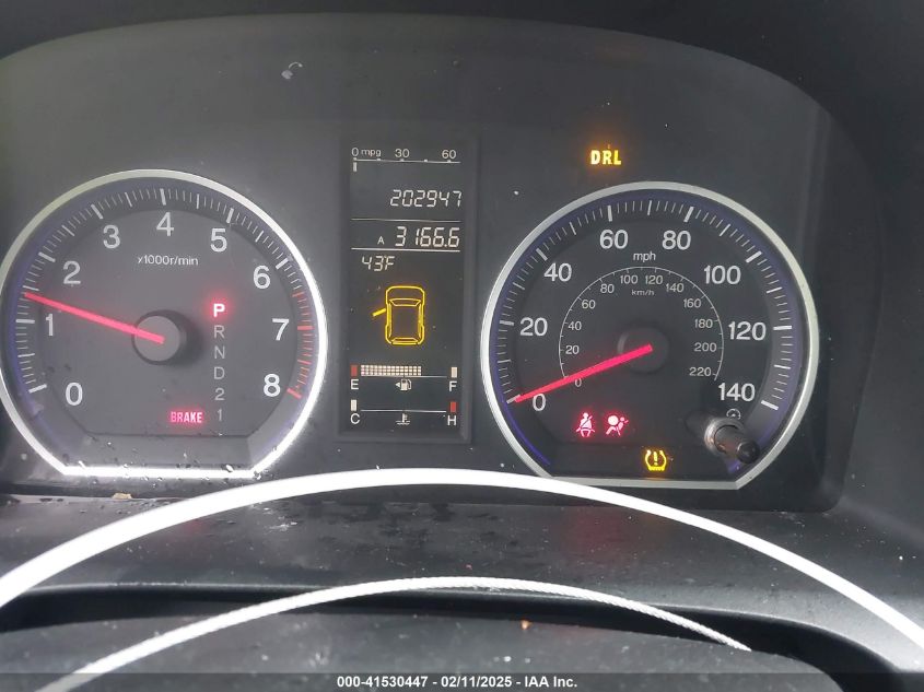 2009 Honda Cr-V Ex VIN: 5J6RE38559L011267 Lot: 41530447