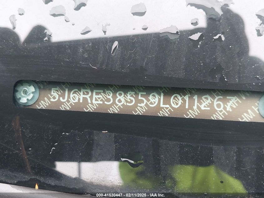 2009 Honda Cr-V Ex VIN: 5J6RE38559L011267 Lot: 41530447