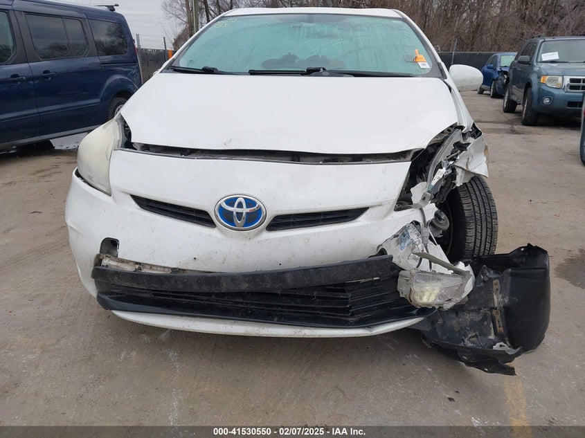 2012 TOYOTA PRIUS VIN: JTDKN3DU4C5458463