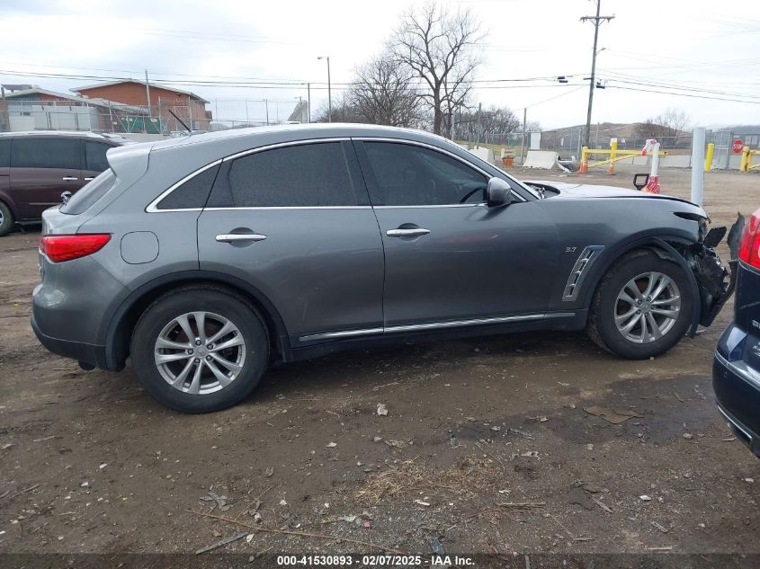 2016 Infiniti Qx70 VIN: JN8CS1MU6GM670637 Lot: 41530893