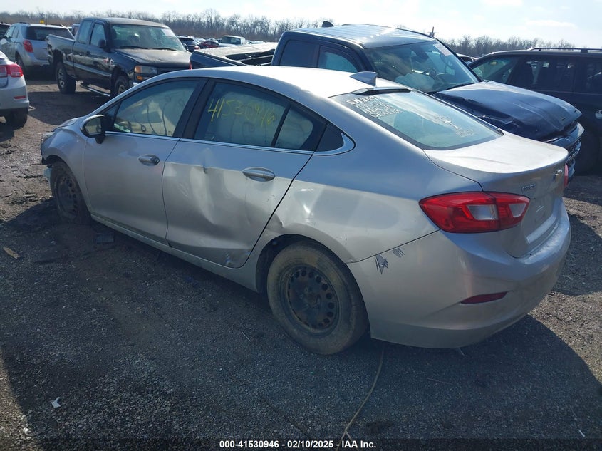 2016 CHEVROLET CRUZE VIN: 1G1BE5SM8G7281563