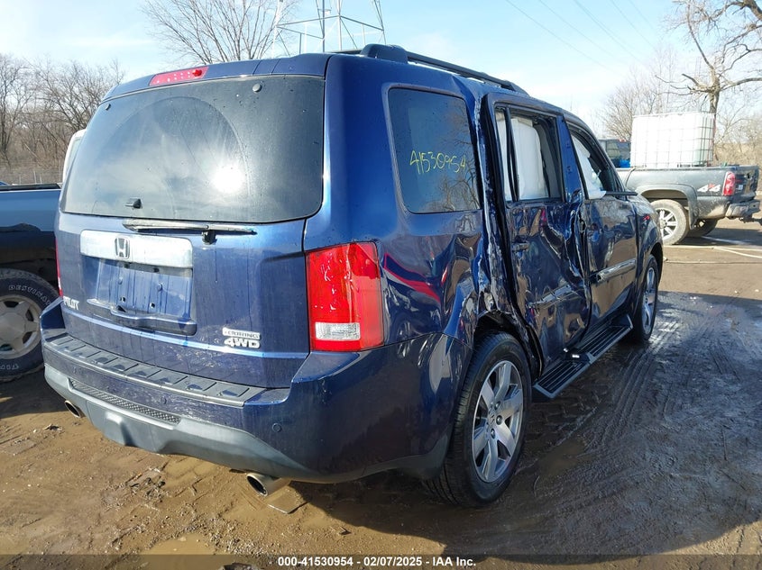 2015 HONDA PILOT TOURING - 5FNYF4H9XFB041032