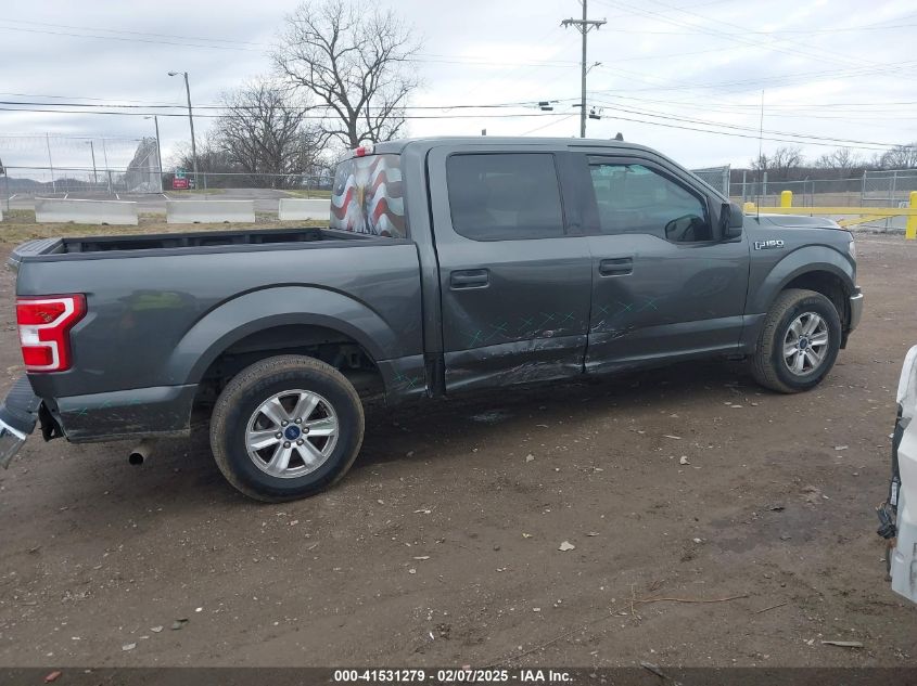 2019 FORD F-150 XLT - 1FTEW1CBXKFC64236