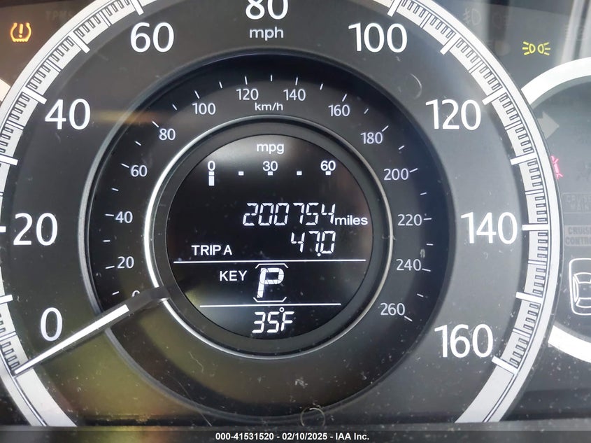 2013 HONDA ACCORD VIN: 1HGCR2F8XDA171481