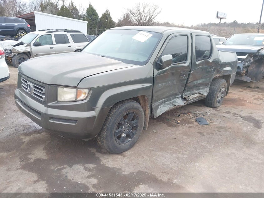 2006 HONDA RIDGELINE VIN: 2HJYK16516H507978