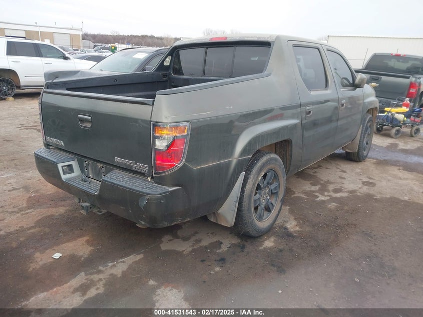 2006 HONDA RIDGELINE VIN: 2HJYK16516H507978