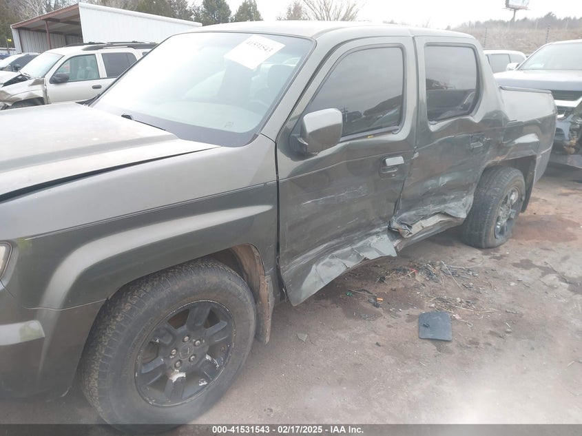 2006 HONDA RIDGELINE VIN: 2HJYK16516H507978
