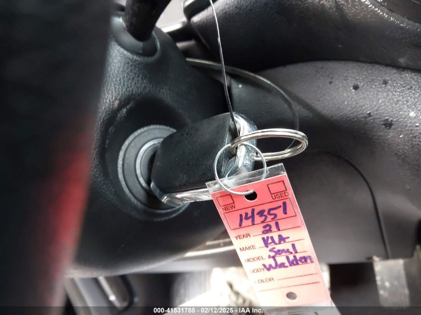 2021 Kia Soul Lx VIN: KNDJ23AU9M7759857 Lot: 41531785