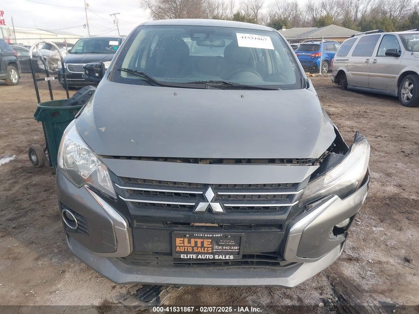 2021 MITSUBISHI MIRAGE VIN: ML32AUHJ6MH004090