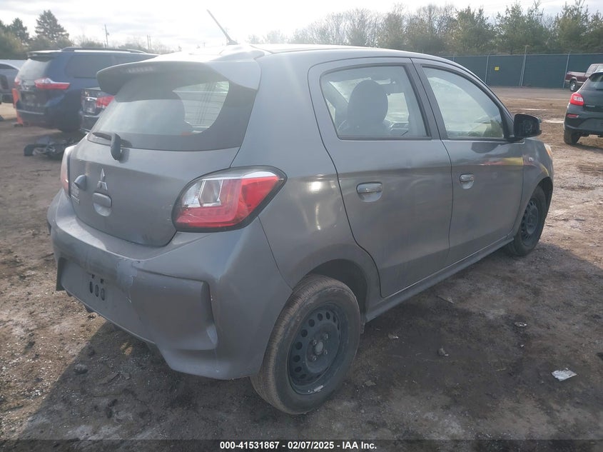 2021 MITSUBISHI MIRAGE VIN: ML32AUHJ6MH004090